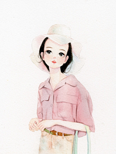 小易囍采集到水彩花卉