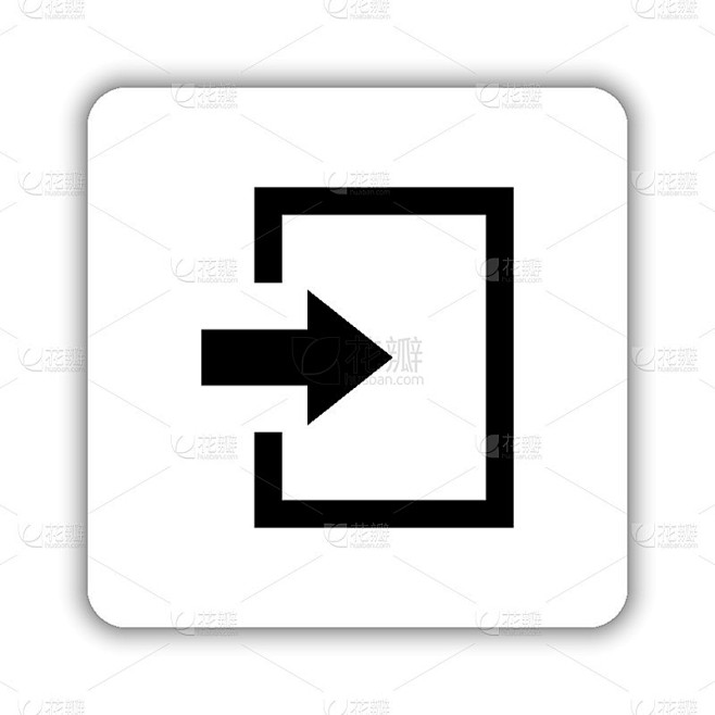 退出-黑色矢量图标