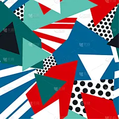 四方连续纹样,三角形,抽象,化学元素周期表,活力,贺卡,几何形状,纺织品,模板,现代