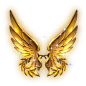 翅膀 徽章