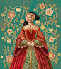 2018 CA's Award of Excellence Six Tudor Queens : Six Tudor Queens Portraits, Cover arts ©2017-18 Balbusso Twins www.balbusso.comKatherine Of Aragon, Jane Seymour, Anne Boleyn portraits for the covers of the books “Six Tudor Queens” by Alison Weir, series 