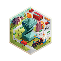 Ether行走采集到isometric