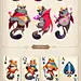 Shuffle Cats - Cards : Card art work process -  this went through a long iteration haha, this was one of the original ideas that stayed till the end.