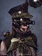 sakafai:
Fantstic steampunk Law enforcer by Guang Shi by Gwangshi172