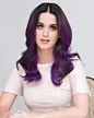 People 1600x2000 Katy Perry singer blue eyes purple hair women