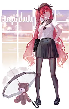 《碧蓝航线》同人插画原画壁纸合集
