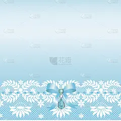 花边花边带蝴蝶结
