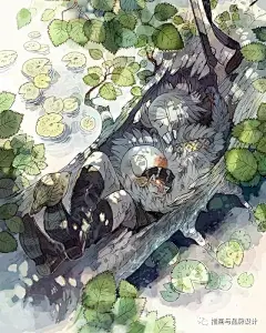 插画丨她简直是天才漫画大神！从故事内核到画面表现，看着就想献上我的膝盖 : 60万插画师共同关注→插画与品牌设计
