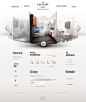 Web Design / Cersanit nano microsite by Adam Łazorko, via Behance