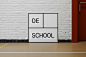 DE SCHOOL AMSTERDAM : Identity for De School in Amsterdam