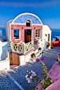 希腊圣托里尼岛伊亚、美景、风景、旅游、摄影