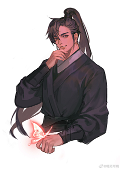 北棠微雨采集到二哈和他的白猫师尊