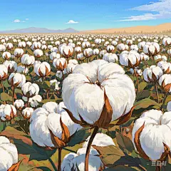 绘制棉花插画-8