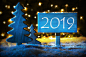 General 2560x1709 2019 (Year) numbers lights sign Christmas New Year