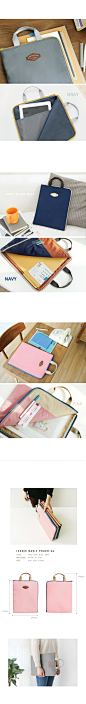 【iconic】韩国进口正品A4文件资料收纳包iPad包手提公文包手拎袋-淘宝网