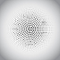 Halftone dots design