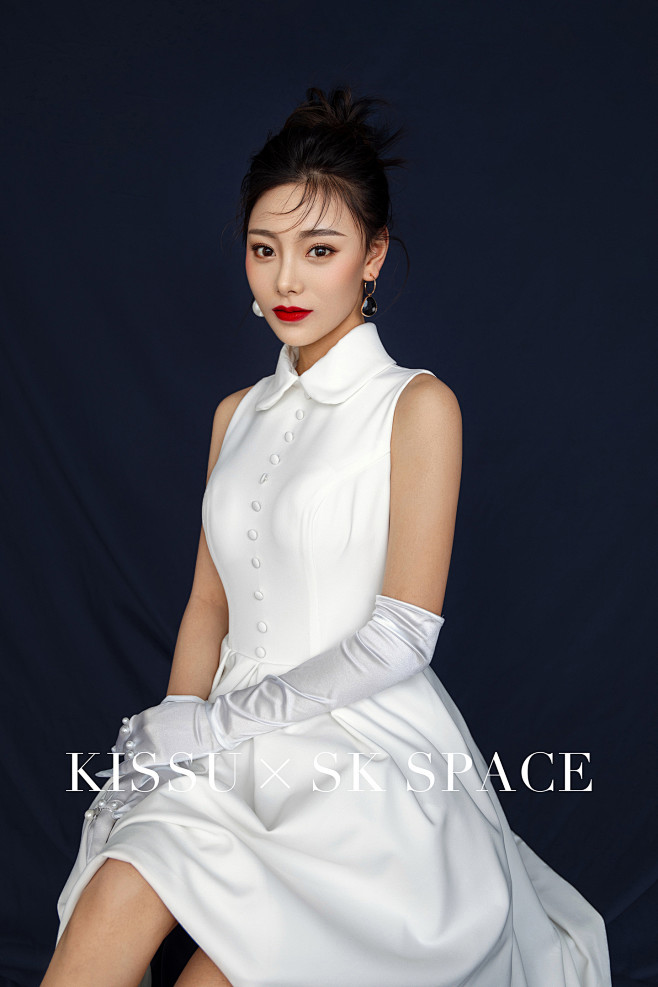 KISSU化妆培训的化妆造型作品《气质形...