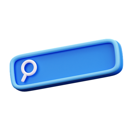 Search Bar 3D Icon