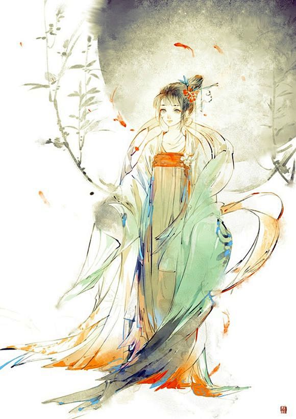 【女主称制】收集一些漂亮的古风美人图O(...