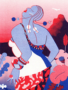 Anacia采集到插画