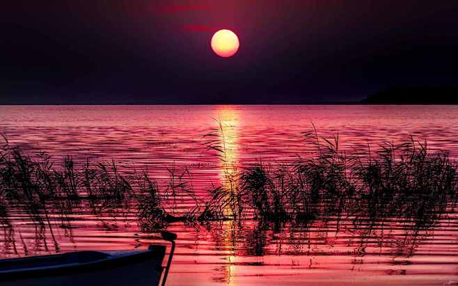 Evening glow..摄影照片