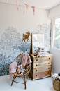 LOVING THIS ABSOLUTELY GORGEOUS NURSERY, SUITABLE FOR EITHER SEX & QUITE BEAUTIFUL & A LITTLE WHIMSICAL!