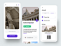 Travel App (Details) account detail photo picture ticket travel flat card creative dribbble minimal ios dashboard ux design app ui