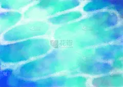 光对水，水彩画