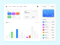 Finance Dashboard Prototype金融科技网站卡图信用卡金融仪表板网站动画设计原型Framer.js Framer
