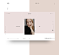 Agata Bielen (freebie) : An Online Magazine Template for Photoshop, created with the Golden Ratio Grid, and free for you to use. If you like it, share it!