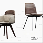 意大利 Molteni&C 现代餐椅3D模型下载