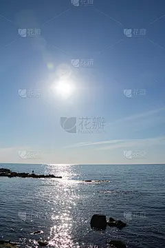 闪光的海