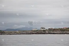 挪威阿佛里岛北欧山水北秋画