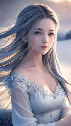 冬日少女 &lt;壁纸喜欢自取，禁商用&gt;-今日头条