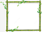 竹子边框留言板矢量图高清素材 页面 免费下载 页面网页 平面电商 创意素材 png素材