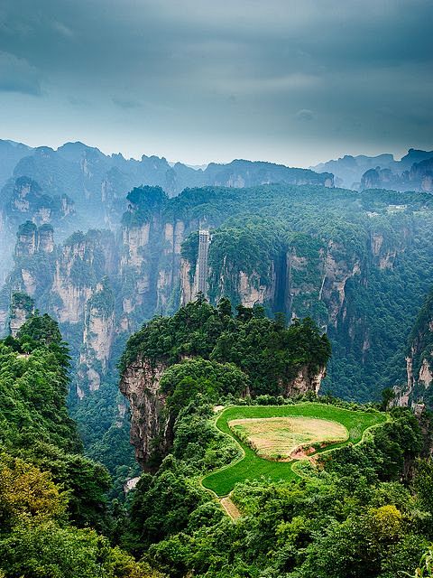 **Tianzi Mountain (天...