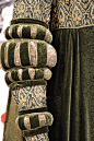 Sleeve detail - movie costume Venetian Gown style of 1490s