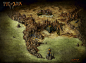 Pit Of War Fantasy Map - Zur'Kor by Djekspek on deviantART