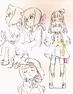 上帝的法杖采集到小魔女学园