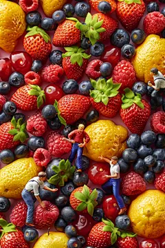 微景观创意果蔬景色