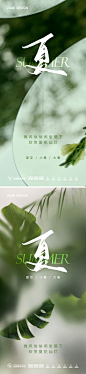 夏至小暑大暑海报-志设网-zs9.com