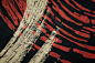 Clothing Fabric Macro strokes Absract pattern texture background canvas cloth weave woven material backdrop thread closeup detail brush bold 