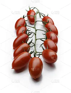 西红柿,红色,五个物体,蔬菜,清新,背景分离,食品,熟的,配菜,成分