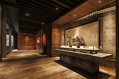 展览馆展馆光照摄影图