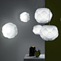 意大利Fabbian cloudy北欧创意个性艺术客厅卧室餐厅艺术玻璃吊灯-淘宝网