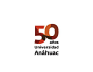 标志50周年Behance的Anáhuac大学
