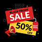 Black friday concept in flat design Free... | Free Vector #Freepik #freevector #banner #business #sale #black-friday Pop Art Font, Design Plano, Promotional Banners, Vector Freepik, Vectors, Paint Splash, Sale Banner, Home Logo, Sale Poster