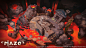 Maze: Shadow of light - Flaming Volcanic Region. , Eunju Park : Maze: Shadow of light - Flaming Volcanic Region. 
Stage Illustration -initial concept by young suk Choi.(https://twitter.com/robotking01)

Copyright ⓒ 'AwesomePIG&ThumbAGE’ All Rights Res