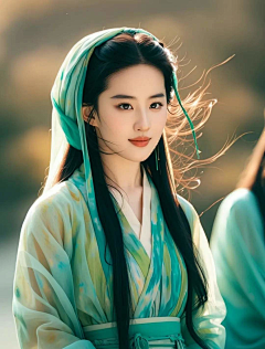 伊人浅笑醉云州采集到神仙姐姐♛刘亦菲♛