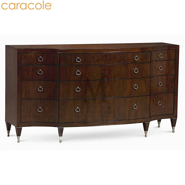 高端定制caracole家具 玄关柜实木...
